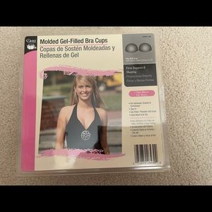 Molded Gel-Filled Bra Cups, A/B Cup